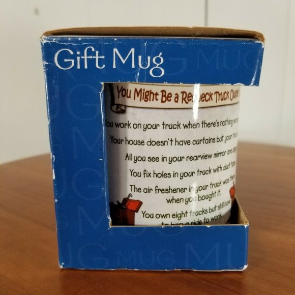 Leaning Tree Mug You Might be a Redneck Truck Owner 12 oz ceramic - Picture 9 of 10